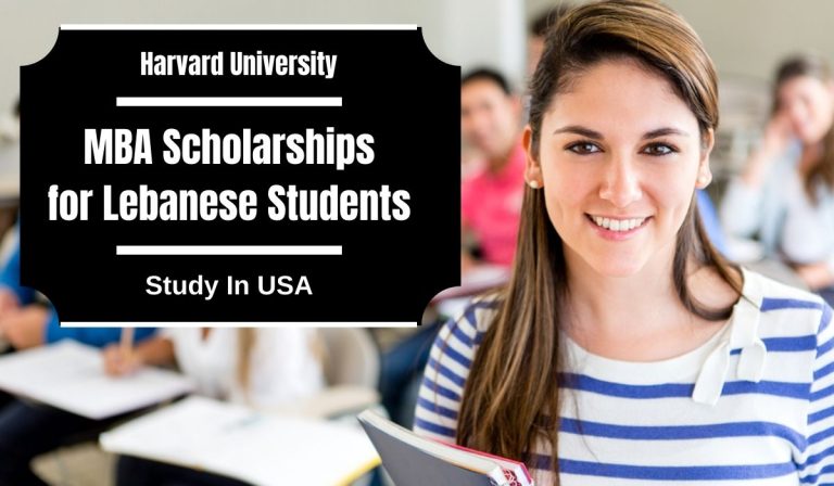 Harvard University MBA Scholarships for Lebanese Students in USA
